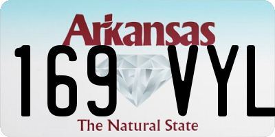 AR license plate 169VYL
