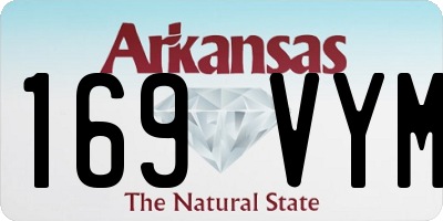 AR license plate 169VYM