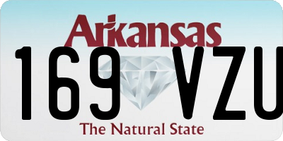 AR license plate 169VZU