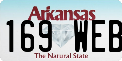 AR license plate 169WEB