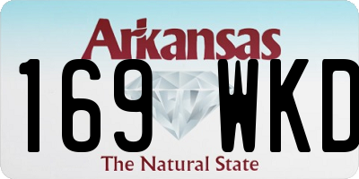 AR license plate 169WKD