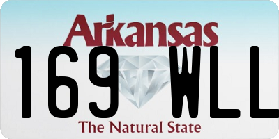 AR license plate 169WLL