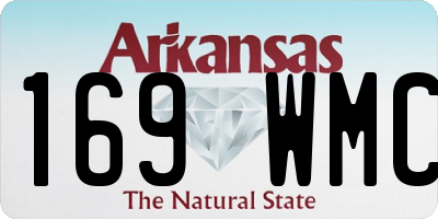 AR license plate 169WMC