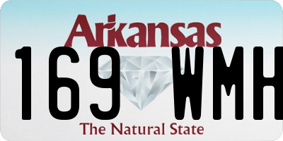 AR license plate 169WMH