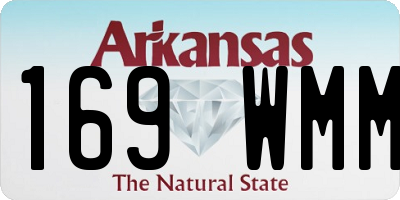 AR license plate 169WMM