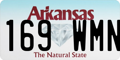 AR license plate 169WMN