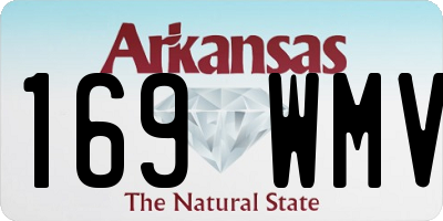 AR license plate 169WMV