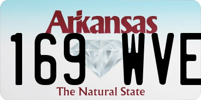 AR license plate 169WVE