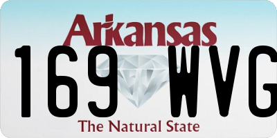 AR license plate 169WVG
