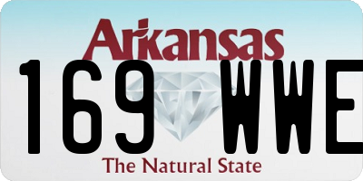 AR license plate 169WWE