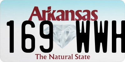 AR license plate 169WWH