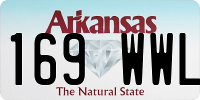 AR license plate 169WWL