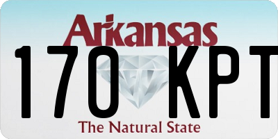 AR license plate 170KPT