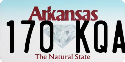 AR license plate 170KQA