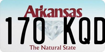 AR license plate 170KQD