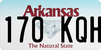 AR license plate 170KQH