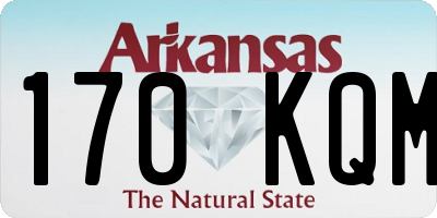 AR license plate 170KQM