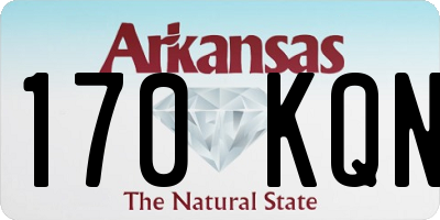 AR license plate 170KQN