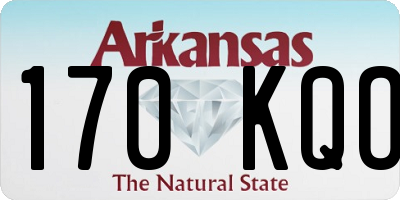 AR license plate 170KQO