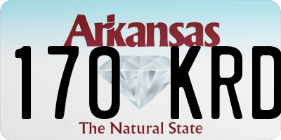 AR license plate 170KRD