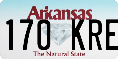 AR license plate 170KRE