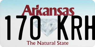 AR license plate 170KRH