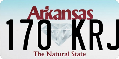 AR license plate 170KRJ