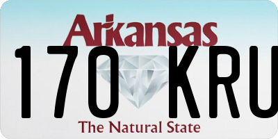 AR license plate 170KRU