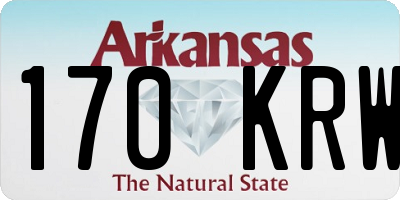 AR license plate 170KRW