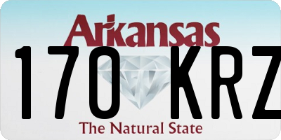 AR license plate 170KRZ