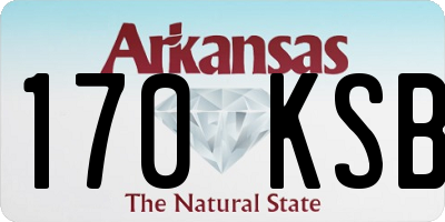 AR license plate 170KSB