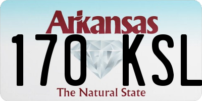 AR license plate 170KSL