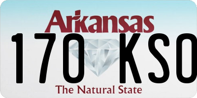 AR license plate 170KSO