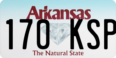 AR license plate 170KSP