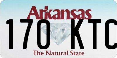 AR license plate 170KTC