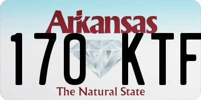 AR license plate 170KTF