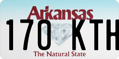 AR license plate 170KTH