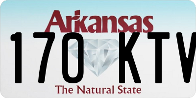 AR license plate 170KTV