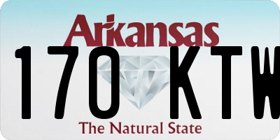 AR license plate 170KTW