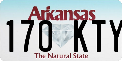 AR license plate 170KTY