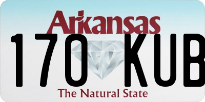 AR license plate 170KUB