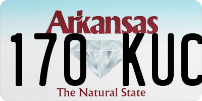 AR license plate 170KUC