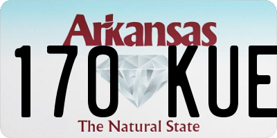 AR license plate 170KUE