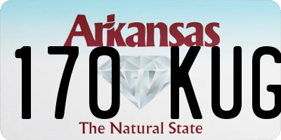 AR license plate 170KUG