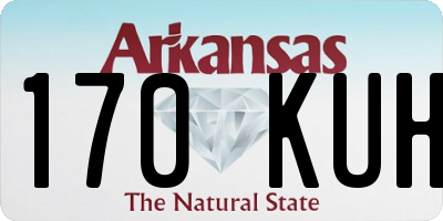 AR license plate 170KUH