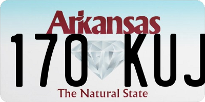 AR license plate 170KUJ