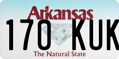 AR license plate 170KUK