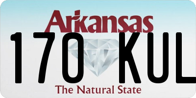 AR license plate 170KUL