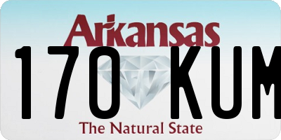 AR license plate 170KUM
