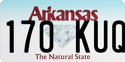AR license plate 170KUQ